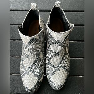 Lucky Brand Basel Ankle Bootie - snakeskin